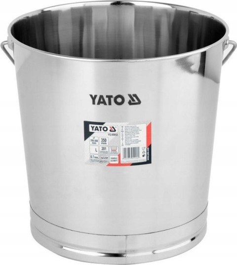 WIADRO / POJEMNIK ZE STALI NIERDZEWNEJ 28L. YATO WIADRO / POJEMNIK ZE STALI NIERDZEWNEJ 28L. YATO
