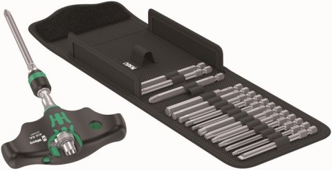 ZESTAW KRAFTFORM KOMPAKT 400 RA, SET 1, 17 CZ. WERA