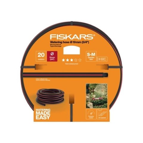 WĄŻ OGRODOWY 19MM 3/4'' 20M-Q3 FISKARS WĄŻ OGRODOWY 19MM 3/4'' 20M-Q3 FISKARS