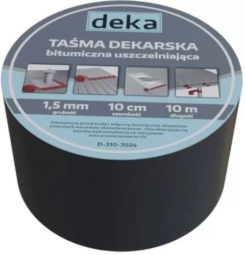 TAŚMA USZCZELNIAJĄCA DEKARSKA ALUBUTYL 10CM*10MB CEGLASTY DEKA TAŚMA USZCZELNIAJĄCA DEKARSKA ALUBUTYL 10CM*10MB CEGLASTY DEKA