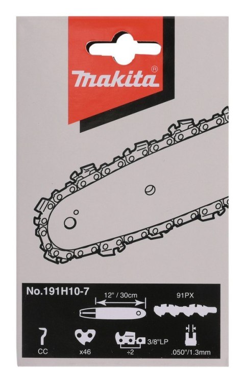 ŁAŃCUCH TNĄCY 30CM PODZIAŁKA 3/8'' SZER. ROWKA 1.3MM MAKITA ŁAŃCUCH TNĄCY 30CM PODZIAŁKA 3/8'' SZER. ROWKA 1.3MM MAKITA