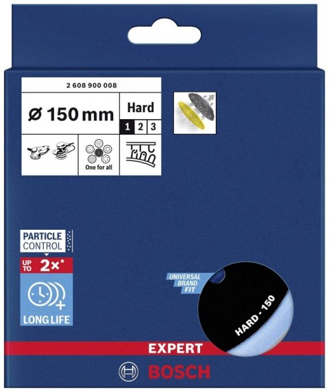 TALERZ SZLIFIERSKI EXPERT D150 HARD BOSCH TALERZ SZLIFIERSKI EXPERT D150 HARD BOSCH