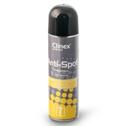 Odplamiacz do dywanów i mebli tapicerowanych usuwa gumę do żucia smołę wosk CLINEX Anti-Spot 250ML Odplamiacz do dywanów i mebli tapicerowanych usuwa gumę do żucia smołę wosk CLINEX Anti-Spot 250ML
