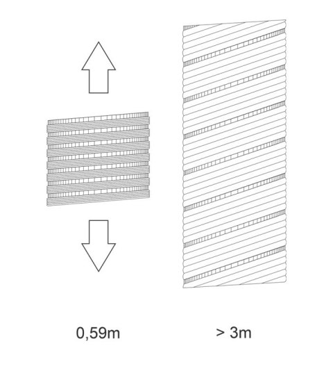 RURA ALUMINIOWA FLEX 130MM AIR ROXY