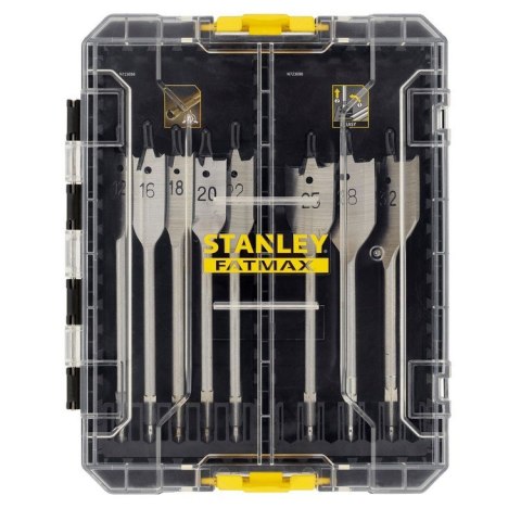 ZESTAW WIERTEŁ FATMAX DO DREWNA 12-32MM 8CZ, STANLEY ZESTAW WIERTEŁ FATMAX DO DREWNA 12-32MM 8CZ, STANLEY
