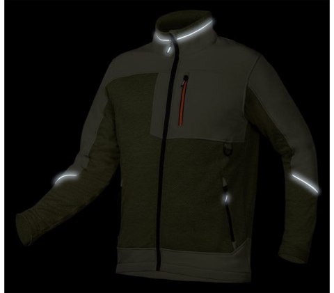 BLUZA SOFTSHELL OUTDOOR ZIELONA ROZMIAR L NEO