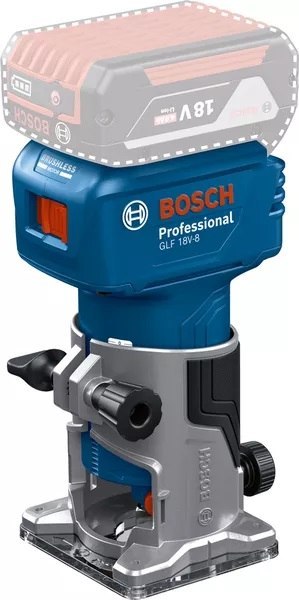 FREZARKA GÓRNOWRZECIONOWA AKUMULATOROWA GLF 18V-8 0*AH BOSCH FREZARKA GÓRNOWRZECIONOWA AKUMULATOROWA GLF 18V-8 0*AH BOSCH