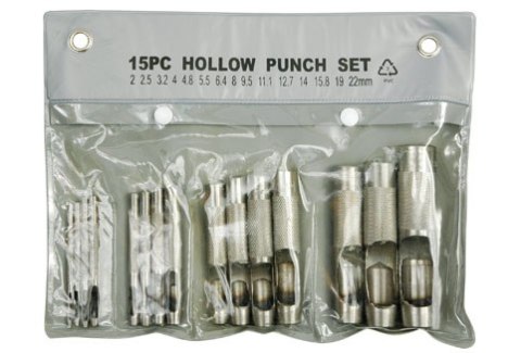KOMPLET PRZEBIJAKÓW DO SKÓRY 15CZ 2-22MM TOYA KOMPLET PRZEBIJAKÓW DO SKÓRY 15CZ 2-22MM TOYA