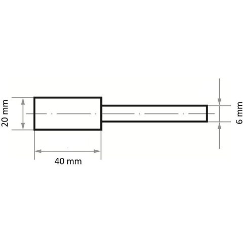 ŚCIERNICA TRZPIENIOWA EKWBR 46 O/P V7 20*40*6 LUKAS