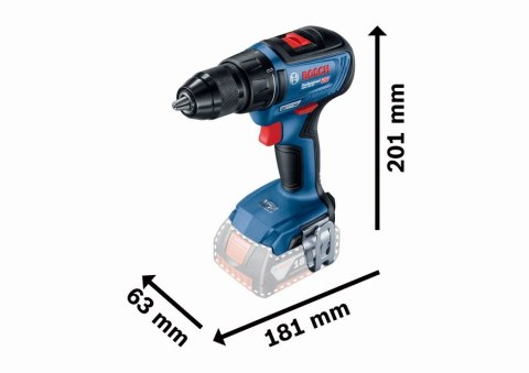 WIERTARKO-WKRĘTARKA AKUMULATOROWA GSR 18V-50 2*2.0AH L-CASE BOSCH WIERTARKO-WKRĘTARKA AKUMULATOROWA GSR 18V-50 2*2.0AH L-CASE BOSCH