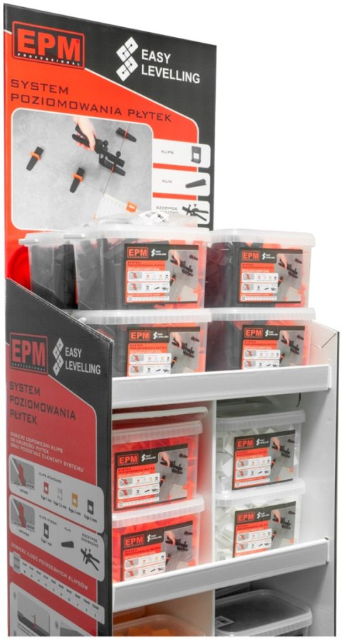 SYSTEM UKŁADANIA PŁYTEK EASY LEVELING 50 KLIN+ 100 KLIPS 1MM EPM