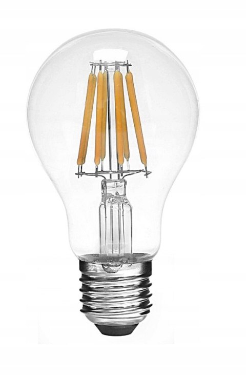 Żarówka LED Filament E27 ozdobna 8W barwa biała ciepła Edison Żarówka LED Filament E27 ozdobna 8W barwa biała ciepła Edison