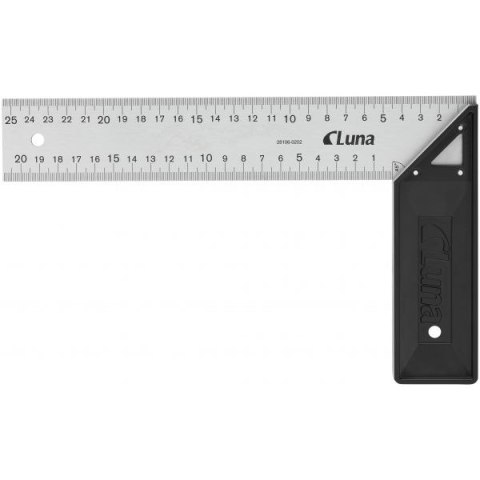 KĄTOWNIK ALUMINIOWY 250MM LUNA KĄTOWNIK ALUMINIOWY 250MM LUNA