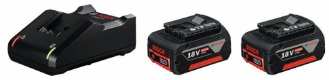 ZESTAW STARTOWY 18V 2*4,0AH + ŁADOWARKA BOSCH ZESTAW STARTOWY 18V 2*4,0AH + ŁADOWARKA BOSCH