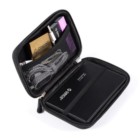 Etui ochronne PHL-25 na dysk przenośny 2.5'' - czarne Etui ochronne PHL-25 na dysk przenośny 2.5'' - czarne