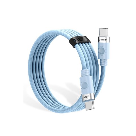 Kabel przewód CDX 60W 3A Power Delivery USB-C 1m - niebieski Kabel przewód CDX 60W 3A Power Delivery USB-C 1m - niebieski