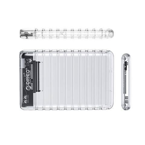 Kieszeń obudowa na dysk 2139U3-V1 2.5'' HDD / SSD USB Micro-B 5Gb/s - przezroczysta Kieszeń obudowa na dysk 2139U3-V1 2.5'' HDD / SSD USB Micro-B 5Gb/s - przezroczysta