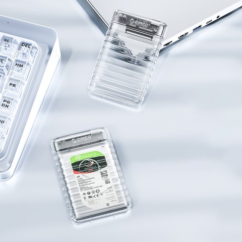 Kieszeń obudowa na dysk 2139U3-V1 2.5'' HDD / SSD USB Micro-B 5Gb/s - przezroczysta Kieszeń obudowa na dysk 2139U3-V1 2.5'' HDD / SSD USB Micro-B 5Gb/s - przezroczysta