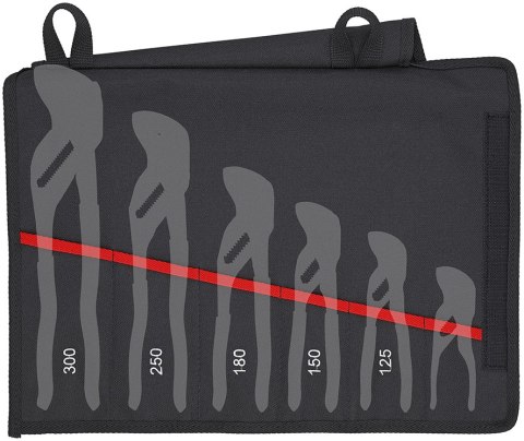 ETUI ZWIJANE NA KLUCZE, 5 PRZEGRÓDEK KNIPEX ETUI ZWIJANE NA KLUCZE, 5 PRZEGRÓDEK KNIPEX