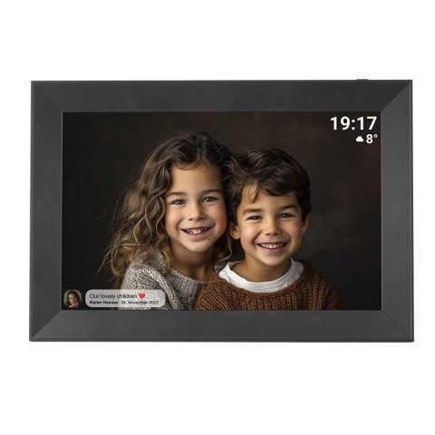 Ramka cyfrowa do zdjęć PFF-1012B 10.1'' 16 GB Wi-Fi microSD - czarna