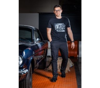 SPODNIE ROBOCZE MIX&MATCH STRETCH CZARNE ROZMIAR M NEO