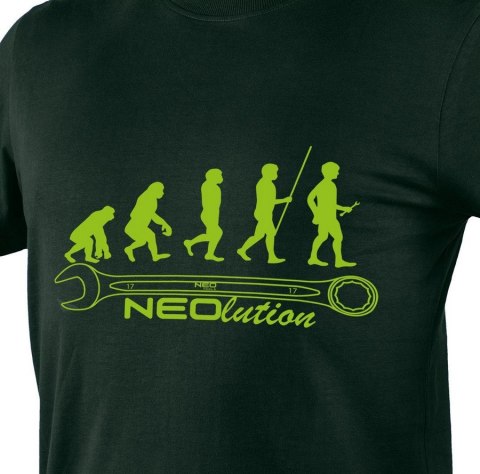 T-SHIRT Z NADRUKIEM NEOLUTION ROZMIAR M NEO T-SHIRT Z NADRUKIEM NEOLUTION ROZMIAR M NEO