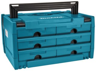 WALIZKA SYSTEMOWA MAKPAC Z SZUFLADAMI 3X2 MAKITA