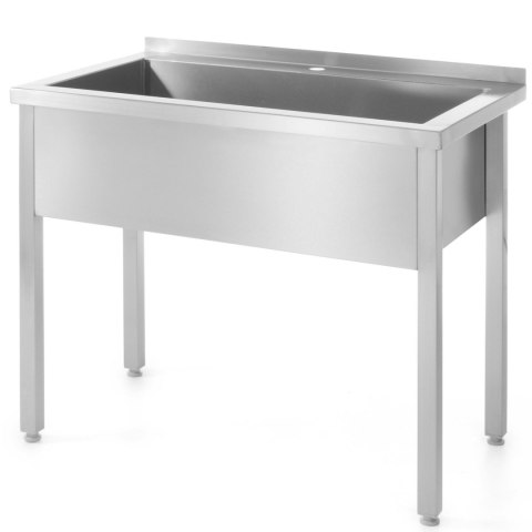 Stół z basenem jednokomorowym gastronomiczny spawany nierdzewny 120x60x85 cm - Hendi 813430 Stół z basenem jednokomorowym gastronomiczny spawany nierdzewny 120x60x85 cm - Hendi 813430