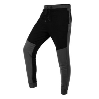 SPODNIE DRESOWE COMFORT, SZARO-CZARNE ROZMIAR XL NEO
