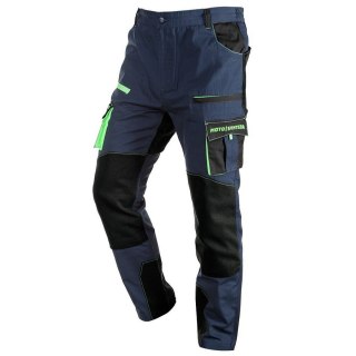 SPODNIE ROBOCZE MOTOSYNTEZA 100% BAWEŁNA RIP STOP ROZM. L NEO