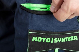 SPODNIE ROBOCZE MOTOSYNTEZA 100% BAWEŁNA RIP STOP ROZM. L NEO