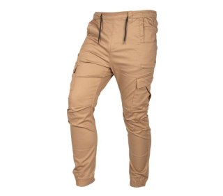 SPODNIE ROBOCZE OUTDOOR TYPU JOGGER BEŻOWE ROZMIAR L NEO