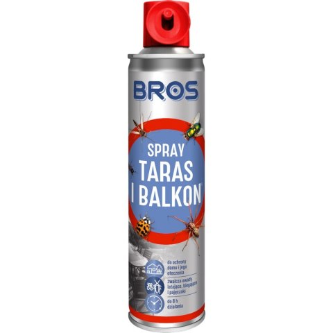 SPRAY NA OWADY TARAS I BALKON 400ML BROS SPRAY NA OWADY TARAS I BALKON 400ML BROS