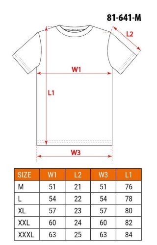 T-SHIRT Z NADRUKIEM FEEL THE BIT ROZMIAR XXL NEO
