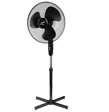 WENTYLATOR PODŁOGOWY 40CM CZARNY UN WENTYLATOR PODŁOGOWY 40CM CZARNY UN