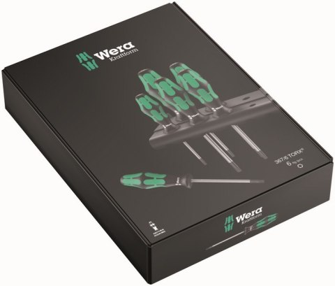 ZESTAW WKRĘTAKÓW KRAFTFORM + WIESZAK, 6 CZĘŚĆ WERA
