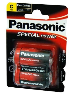 PANASONIC BATERIA R14R BLISTER 2szt.
