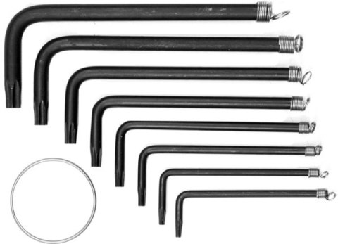 VOREL KLUCZE TORX kpl. 8szt. 56600 VOREL KLUCZE TORX kpl. 8szt. 56600