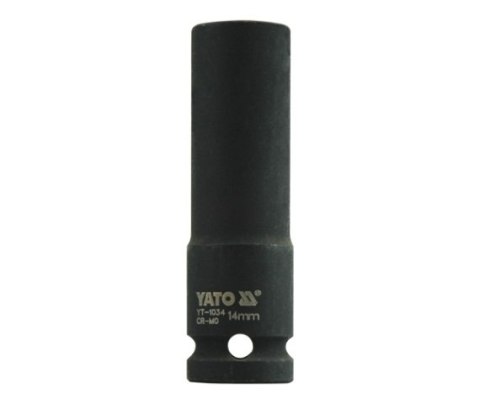 YATO NASADKA UDAROWA 6-KĄTNA 1/2" DŁUGA 14mm YATO NASADKA UDAROWA 6-KĄTNA 1/2" DŁUGA 14mm
