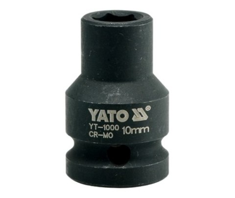 YATO NASADKA UDAROWA 6-KĄTNA 1/2" KRÓTKA 10mm YATO NASADKA UDAROWA 6-KĄTNA 1/2" KRÓTKA 10mm