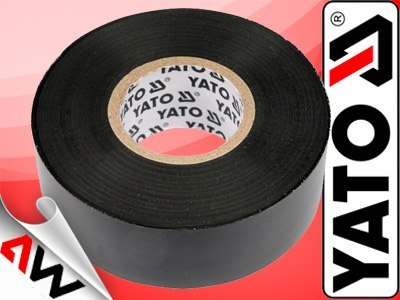 YATO TAŚMA IZOLACYJNA 12mmx10m CZARNA 8152 YATO TAŚMA IZOLACYJNA 12mmx10m CZARNA 8152