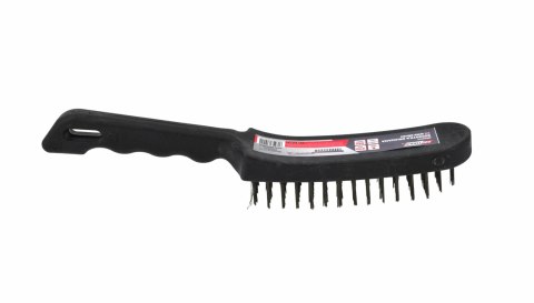 AWTOOLS SZCZOTKA DRUCIANA PLASTIK. RĄCZKA 3-RZĘD. AWTOOLS SZCZOTKA DRUCIANA PLASTIK. RĄCZKA 3-RZĘD.