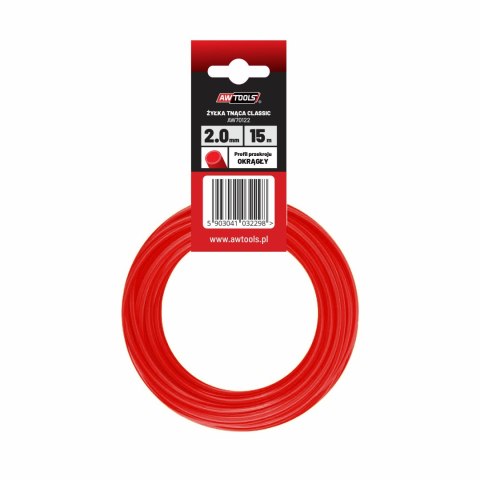 AWTOOLS ŻYŁKA TNĄCA CLASSIC 2,7x15m / OKRĄGŁA AWTOOLS ŻYŁKA TNĄCA CLASSIC 2,7x15m / OKRĄGŁA