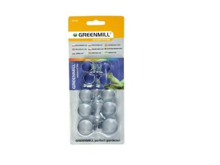 GREENMILL OPASKI ZACISKOWE 10szt. DO WĘŻY 1/2", 5/8", 3/4"