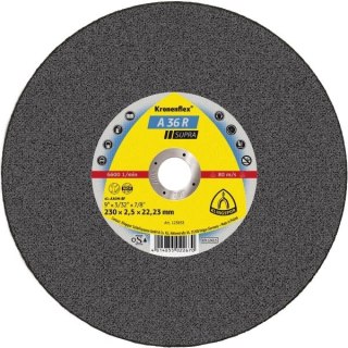 KLINGSPOR TARCZA DO CIĘCIA METALU 125mm x 2,0mm x 22,2mm A36R Supra INOX