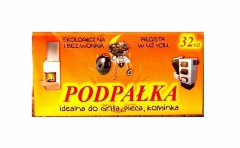 PODPAŁKA W KOSTCE EKOLOGICZNA EXPESSGRILL 32kos. PODPAŁKA W KOSTCE EKOLOGICZNA EXPESSGRILL 32kos.