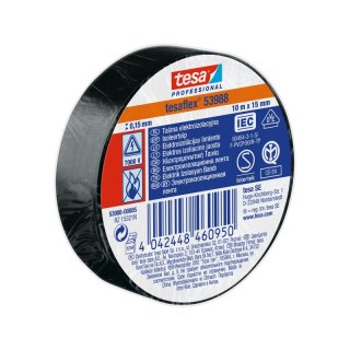 TESA TAŚMA IZOLACYJNA CZARNA 15mm x 10m 7000V