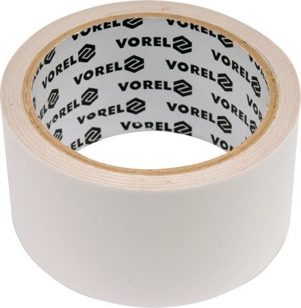 VOREL TAŚMA DWUSTRONNA NA FOLII PP 50mm x 5m VOREL TAŚMA DWUSTRONNA NA FOLII PP 50mm x 5m