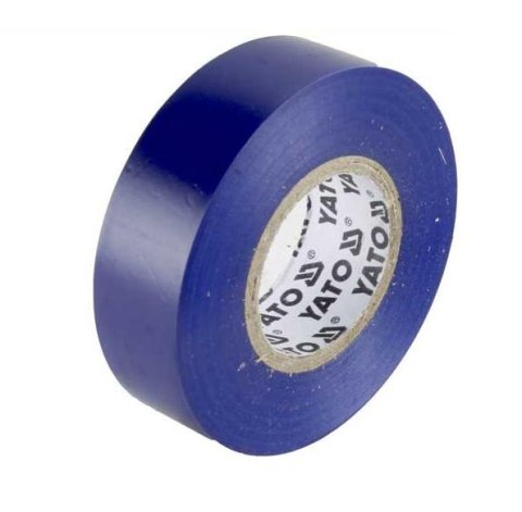 YATO TAŚMA ELEKTOIZOLACYJNA 15mm x 20m NIEBIESKA YATO TAŚMA ELEKTOIZOLACYJNA 15mm x 20m NIEBIESKA