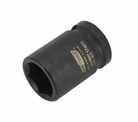 AWTOOLS NASADKA UDAROWA 6-KĄTNA 1/2" KRÓTKA 13mm BLACK LINE AWTOOLS NASADKA UDAROWA 6-KĄTNA 1/2" KRÓTKA 13mm BLACK LINE